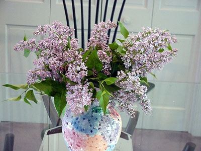 Vase of LIlacs